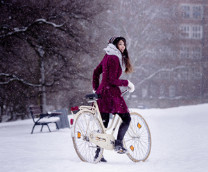 Fahrradfahren im Winter: Tricks zum Warmbleiben und sicher fahren